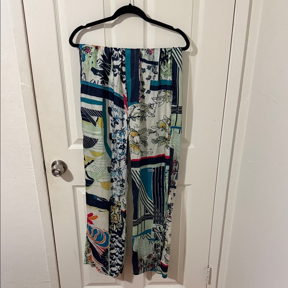 Floral Patchwork Women's Pants